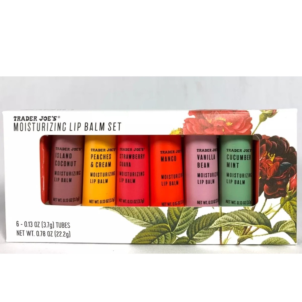 Trader Joe’s Moisturizing Lip Balm Set (New in Box)